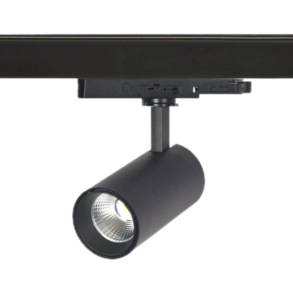 Cylinder Track Spotlight black
