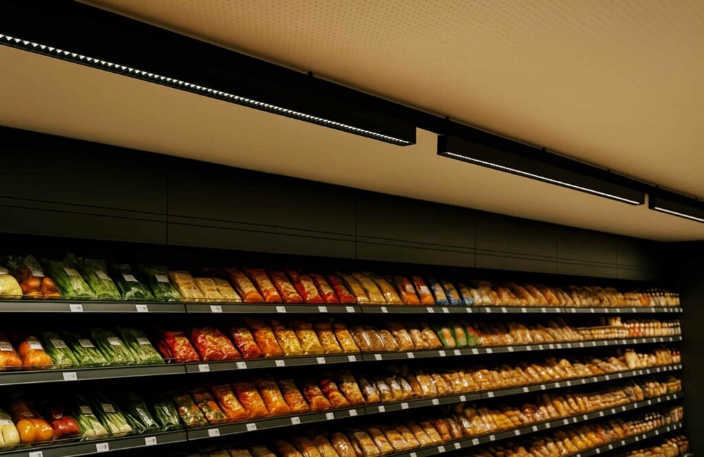 Supermarket Shelf Modular LED Linear Track Spotlight - lowcarbon lighting