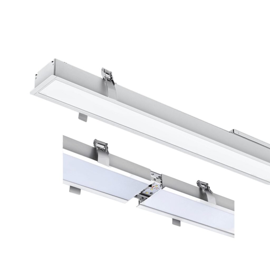 Recessed LED Linear Light linkable