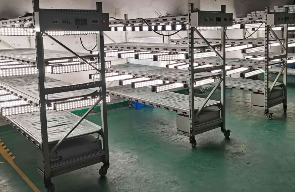 aging testing for lighting