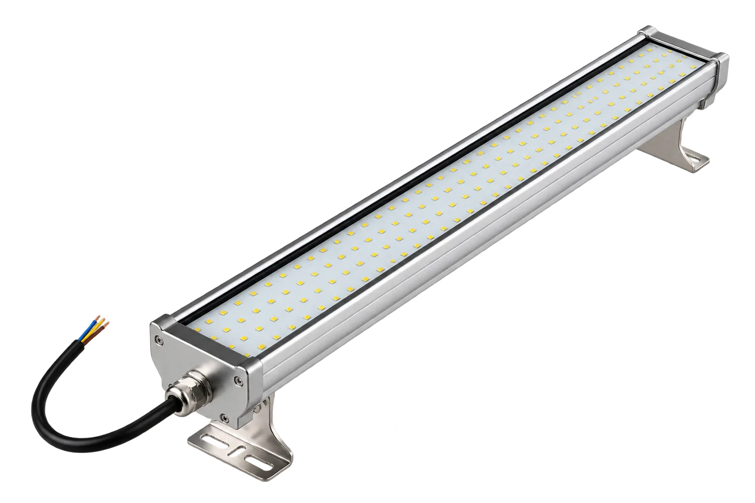 IP65 waterproof silver LED tri-proof linear light